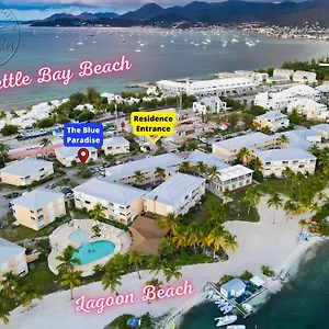  Apartment En Bord De Baie Nettle, 4 Couchages Renove Sint Maarten/Saint Martin